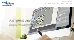 Desktop Screenshot of creativematerialscorp.com